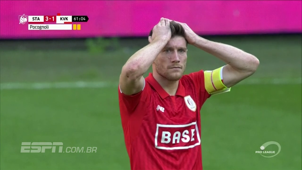 Juiz dá pênalti surreal na Bélgica, corrige decisão com o vídeo e causa muita polêmica ao expulsar atleta Juiz dá pênalti surreal na Bélgica, corrige decisão com o vídeo e causa muita polêmica ao expulsar atleta