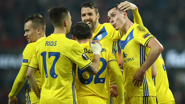 Rodada da Europa League tem golaços de puxeta, com assistência de bike, de canhota e mais Rodada da Europa League tem golaços de puxeta, com assistência de bike, de canhota e mais