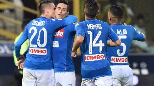 Italiano: Gols de Bologna 0 x 3 Napoli