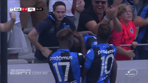 Dois vira, quatro acaba: em casa, Club Brugge atropela Standard Liège pelo Belga Dois vira, quatro acaba: em casa, Club Brugge atropela Standard Liège pelo Belga