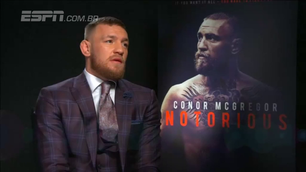 McGregor espera ultrapassar CR7 como atleta mais bem pago: 'Eu só sonho em bater essa marca de ser bilionário' McGregor espera ultrapassar CR7 como atleta mais bem pago: 'Eu só sonho em bater essa marca de ser bilionário'