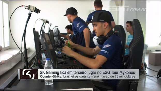 SK Gaming fica em terceiro lugar no ESG Tour Mykonos SK Gaming fica em terceiro lugar no ESG Tour Mykonos