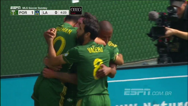 Com golaços e árbitro de vídeo em ação, Portland Timbers vence LA Galaxy pela MLS Com golaços e árbitro de vídeo em ação, Portland Timbers vence LA Galaxy pela MLS