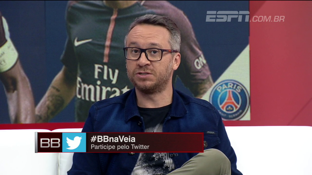 Maurício Barros: 'O Neymar está muito mais showman do que estava no Barcelona' Maurício Barros: 'O Neymar está muito mais showman do que estava no Barcelona'