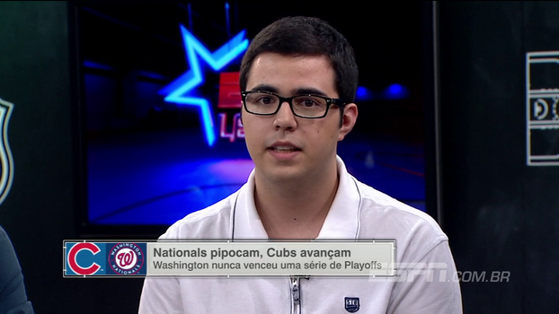 No ESPN League, convidado André Garda alerta para rotação titular do Chicago Cubs: 'Vem um pouco quebrada' No ESPN League, convidado André Garda alerta para rotação titular do Chicago Cubs: 'Vem um pouco quebrada'