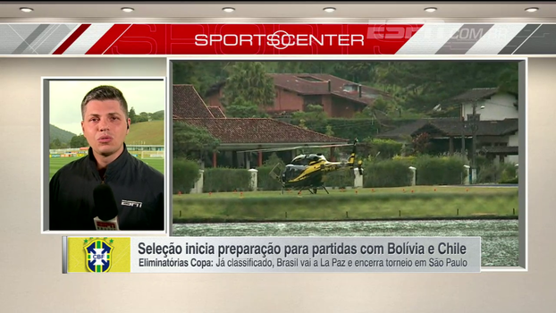 Com tempo fechado, Ortega fala da Granja Comary sobre o tornozelo de Neymar, recordes de convocações e mais Com tempo fechado, Ortega fala da Granja Comary sobre o tornozelo de Neymar, recordes de convocações e mais