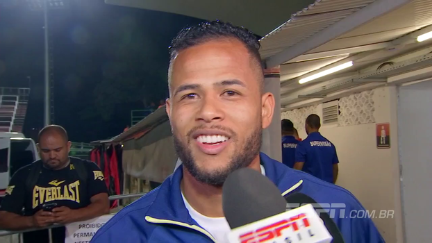 Geuv&acirc;nio v&ecirc; jogo de 'muita marca&ccedil;&atilde;o' e comemora primeiro gol pelo Fla: 'Trabalhei muito por esse momento'