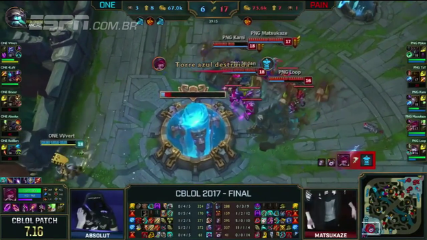 Com show de estratégia, Team One bate a Pain Gaming na final do CBLOL e vai ao mundial da China; veja Com show de estratégia, Team One bate a Pain Gaming na final do CBLOL e vai ao mundial da China; veja