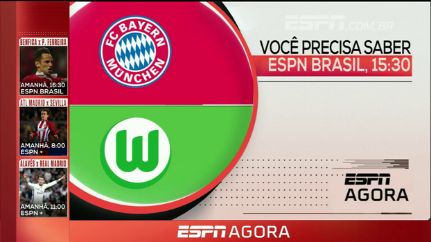 Bundesliga, golfe e MLB; veja os destaques da programação desta sexta nos canais ESPN Bundesliga, golfe e MLB; veja os destaques da programação desta sexta nos canais ESPN