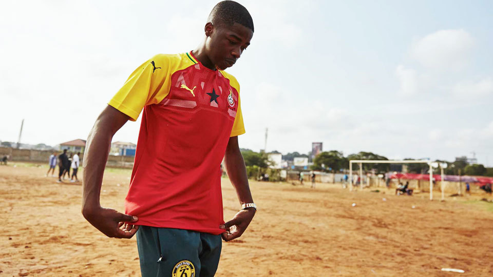 camisa da seleção da gana