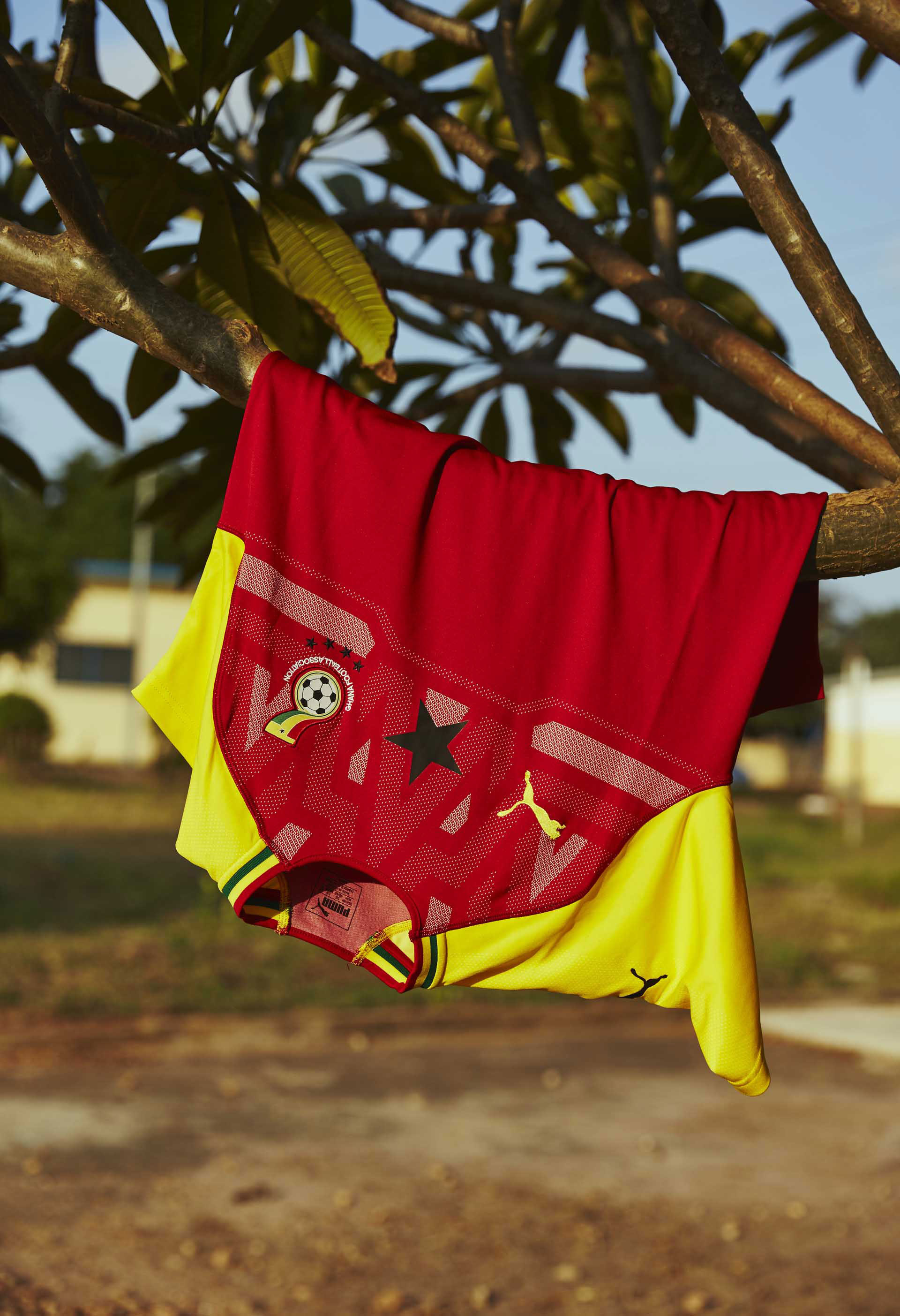 camisa da seleção da gana