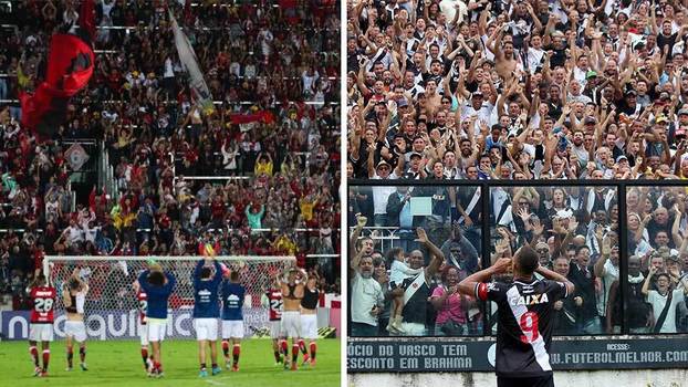 Muito aproxima caldeirões de Vasco e Flamengo  mas preço dos ingressos os separa