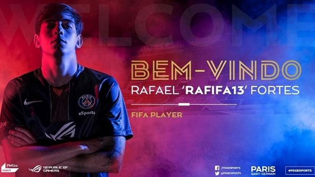 Rafifa13, jogador da equipe de eSports do PSG, acredita que 2017 mostrou o valor dos brasileiros. Rafifa13, jogador da equipe de eSports do PSG, acredita que 2017 mostrou o valor dos brasileiros.