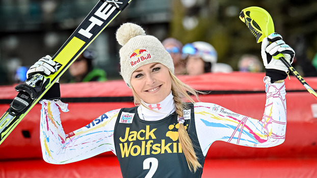 Lindsey Vonn é campeã mundial e olímpica de esqui Lindsey Vonn é campeã mundial e olímpica de esqui